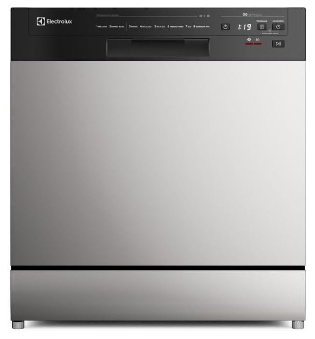 lava louças electrolux 8 serviços inox moderna