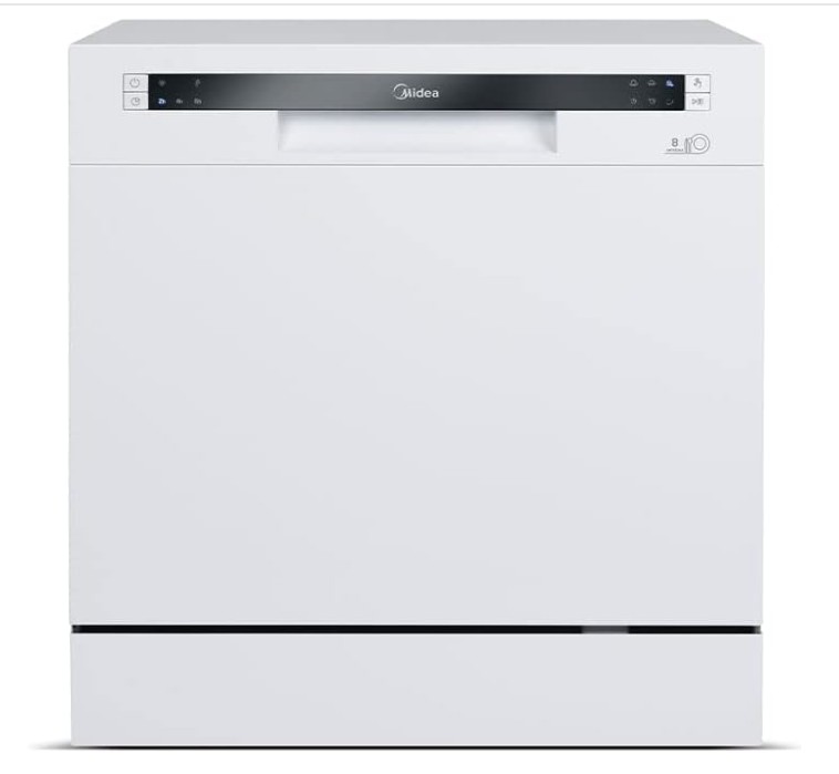 lava louças midea 8 serviços branca compacta